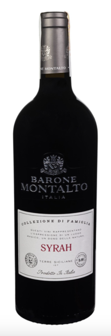 Вино Syrah Collezione di Famiglia Montalto Terre Siciliane IGP сухе червоне 0.75 14%
